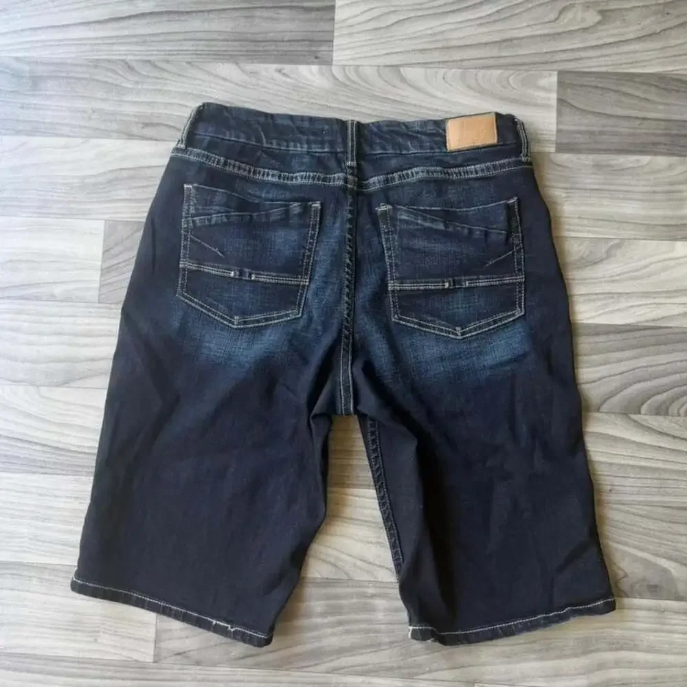 BKE Gabby Denim Bermuda Denim Shorts Jorts